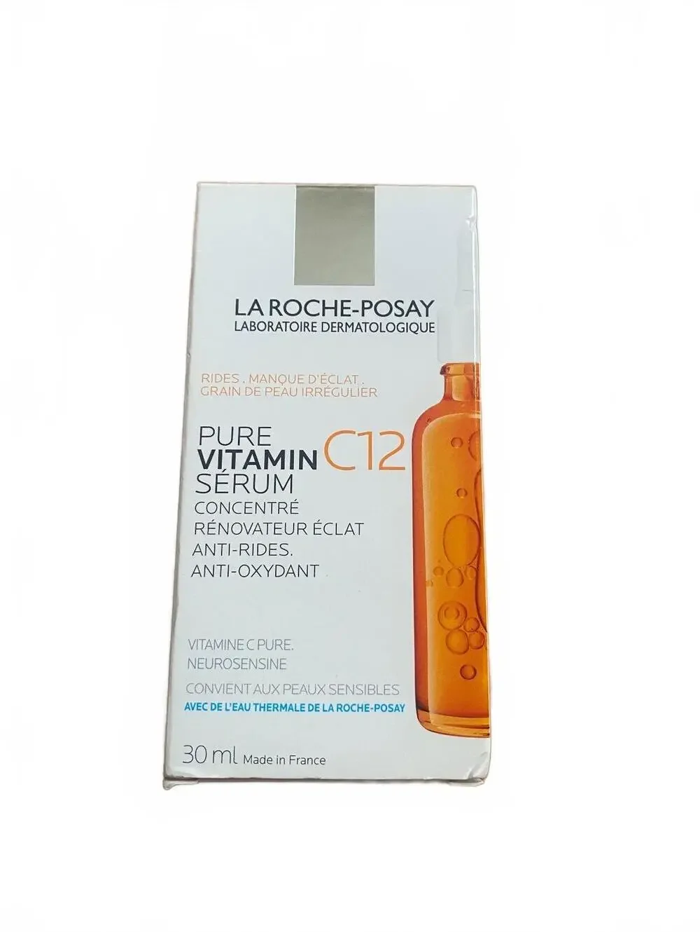 La Roche-Posay Pure Vitamin C12 Serum 30mL Anti-Wrinkle Brightening NEW